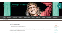 Desktop Screenshot of christophwundrak.com